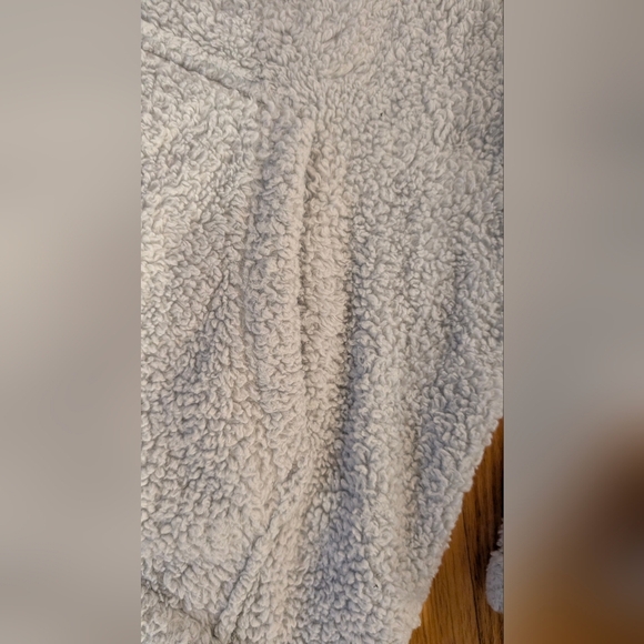 H&M Light Gray Sherpa Jacket - Picture 2 of 4